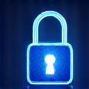 정보 보호와 보안을 상징하는 자물쇠 아이콘